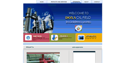 Desktop Screenshot of doxaoilfield.com